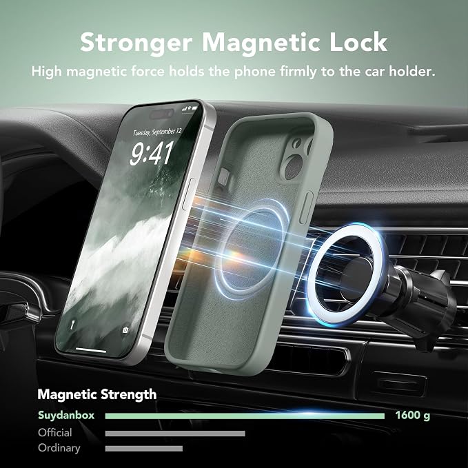 Magnetic for iPhone 15 Plus Case, Compatible - Image 3