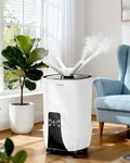 Humidifier large room 16L/4.2Gal - AILINKE Whole house Humidifier for Home 2000 sq.ft. with 3 Atomizers, Ultrasonic Cool Mist Humidifiers for Bedroom with Extension Tube, White by IndoorExpertAirImprovement