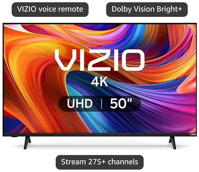 VIZIO V4K50M 50 inch Class 4K UHD HDR Smart TV (Renewed) - Image 3