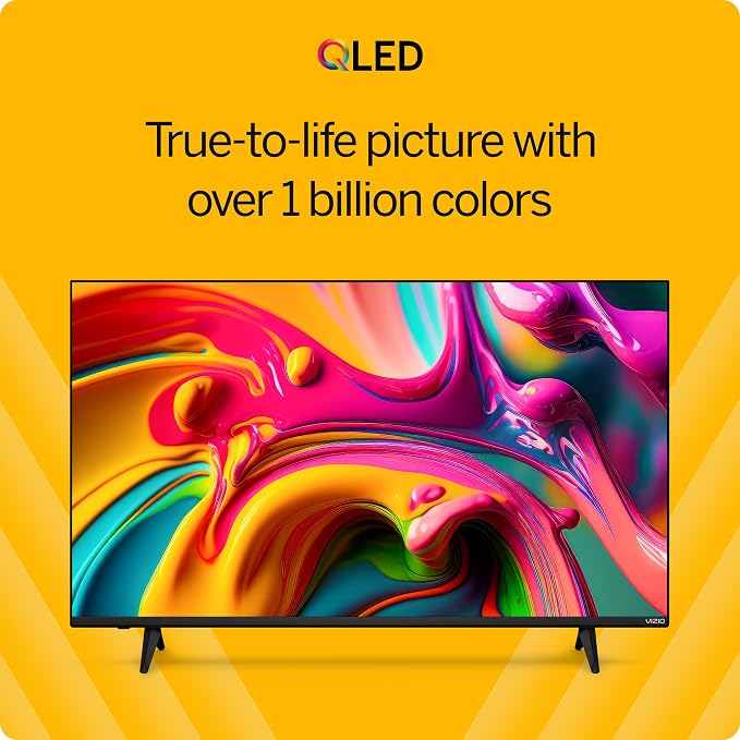 VIZIO 43-inch MQ6 Series 4K QLED HDR Smart TV w/Dolby Vision, WiFi 6E, Bluetooth Headphone Capable, AMD FreeSync & Alexa Compatibility, M43Q6M-K04, 2023 Model - Image 6