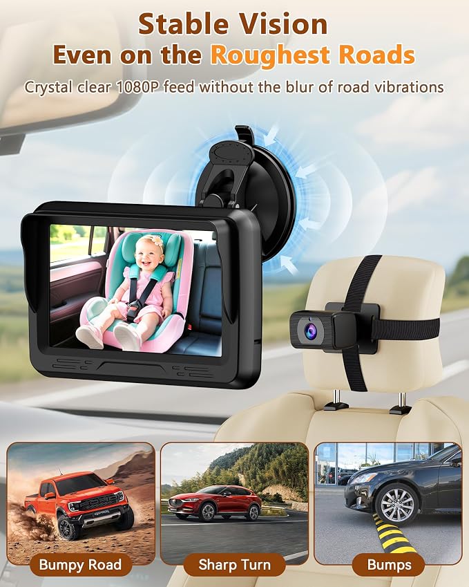 Rohent Baby Car Camera HD 1080P - Image 8