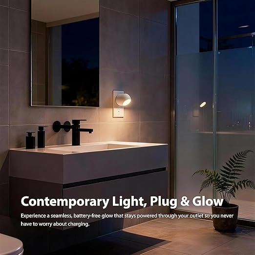 Mini LED Night Light Plug-in Smart Sensor Directional Lamp - Image 4