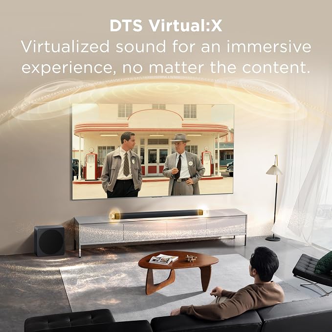 TCL Design Series Bang & Olufsen A65K | 3.1 Sound Bar with Wireless Subwoofer for Smart TV | Ultra Slim Dolby Atmos DTS:X AI Calibration | 460W Bluetooth Home Theater Audio System | 2026 Model - Image 13