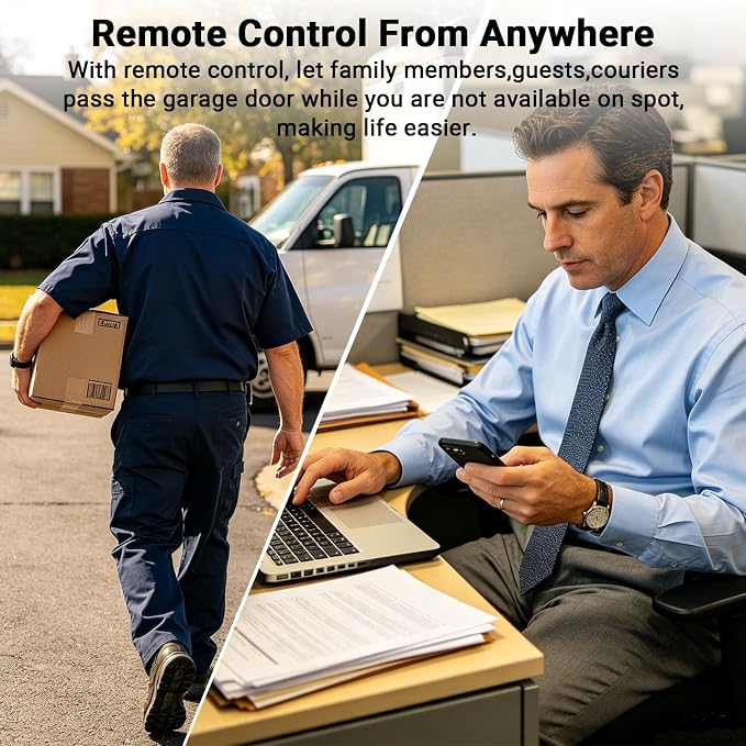 Smart Garage Door Opener Smart WiFi Garage Door Remote Controller - Image 6
