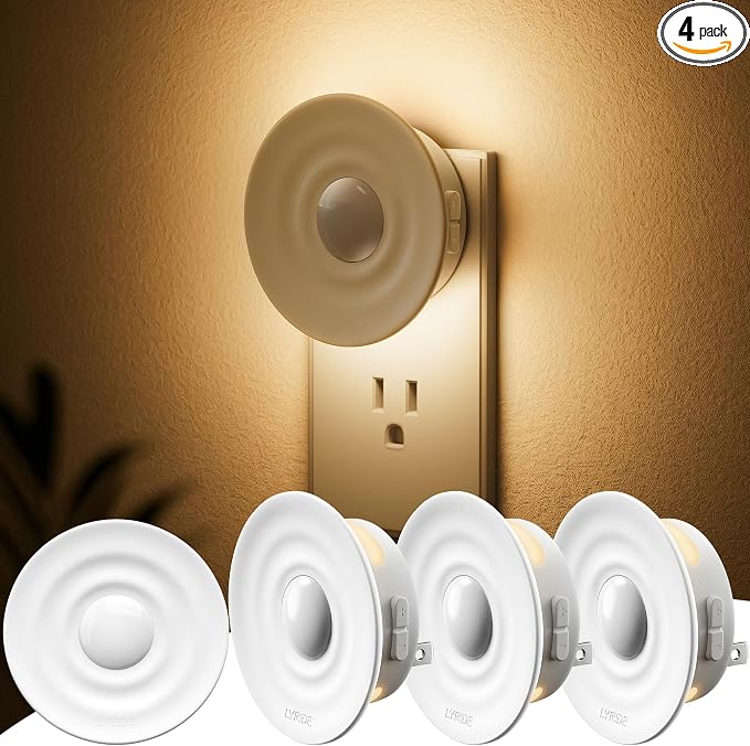 Lyridz Plug-in Backlit Motion Sensor Night Light by LYRIDZ