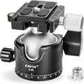 CAVIX Tripod Ball Head with 1/4" Arca Swiss Quick Release Plate Aluminium by CAVIX