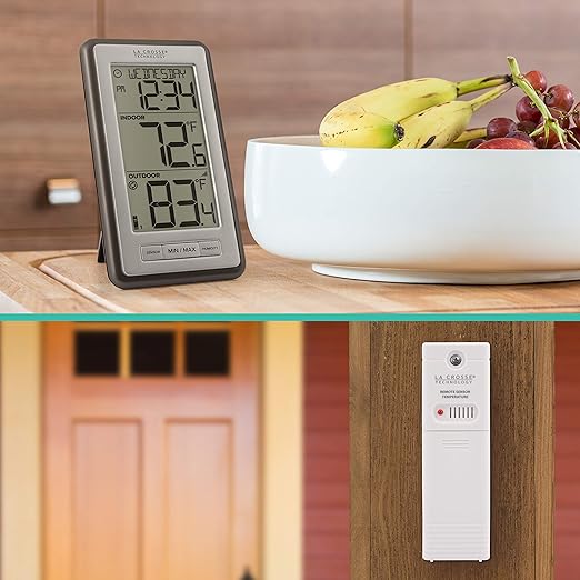La Crosse Technology WS-9160UV3 Digital Indoor Outdoor Thermometer Wireless - Image 6