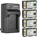 Kastar 4-Pack BN-VF808 Battery and AC Wall Charger Replacement by Kastar