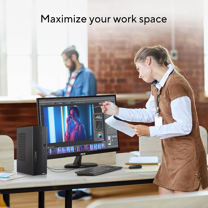 ASUS ExpertCenter D701 Desktop, Intel Core i5, 16GB DDR5 RAM, 512GB SSD, Windows 11 Pro, Bundled Wired Keyboard and Mouse, D701SER-XS503 - Image 6