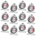 12Pcs Refrigerator Thermometer -30~30°C/-20~80°F Fridge Analog Freezer by Dorhea