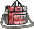 MAY TREE Clear Bag for Stadium Events, 12×6×12 Clear Tote Bag by MAYTREE