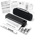 Portable Printers Wireless for Travel, A285M Bluetooth Inkless Thermal Printer by TATTMUSE
