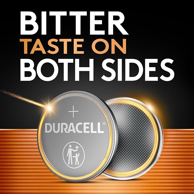 Duracell CR2032 Lithium Battery 3 Volt, Child Safety Features, Compatible - Image 2