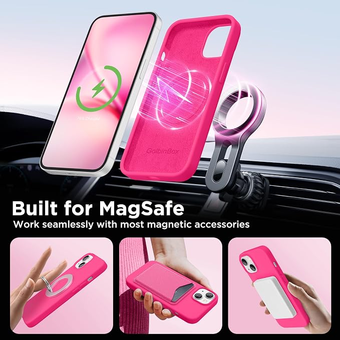 GolbinBox Magnetic for iPhone 15 Case, Compatible - Image 4