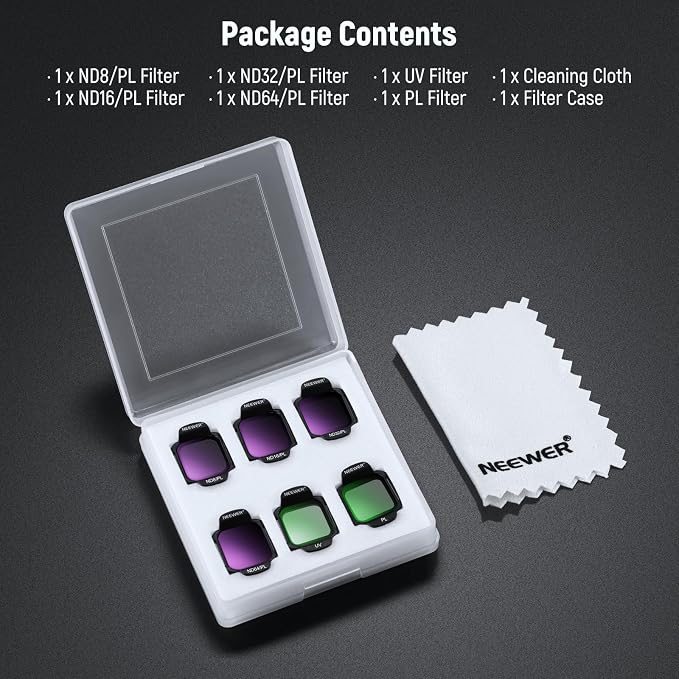 NEEWER ND/PL Filter Accessories Set Compatible - Image 8