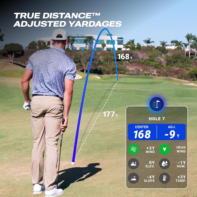 Blue Tees Golf Player Pro GPS Speaker, New 2026 Release, AI Powered Golf Speaker - Image 6