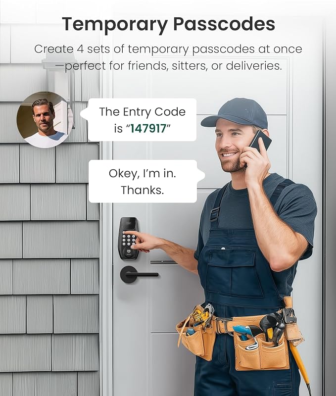 DESLOC C100 Keyless Entry Door Lock - Image 4
