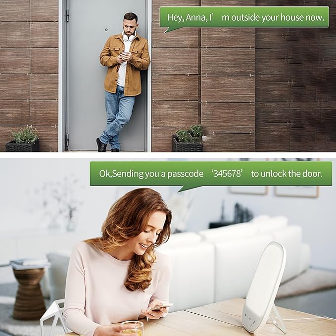 Smart Door Lock, Heavy Duty 5 in 1 Keyless Entry Door Lock, Full App Control - Image 6