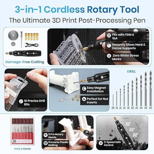 142Pcs 3D Printer Tools Kit - Image 3