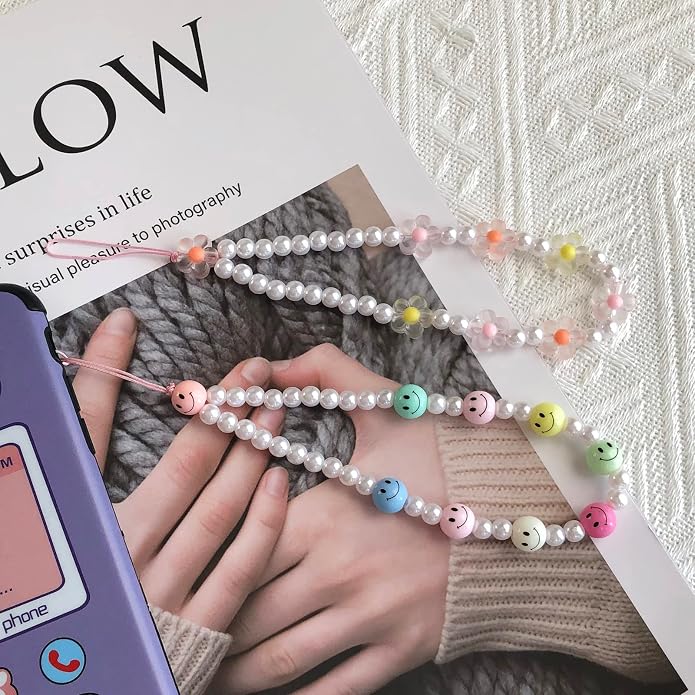 Phone Charm Strap Cute Phone Lanyard Wrist Strap Bracelet Accessories - Image 9
