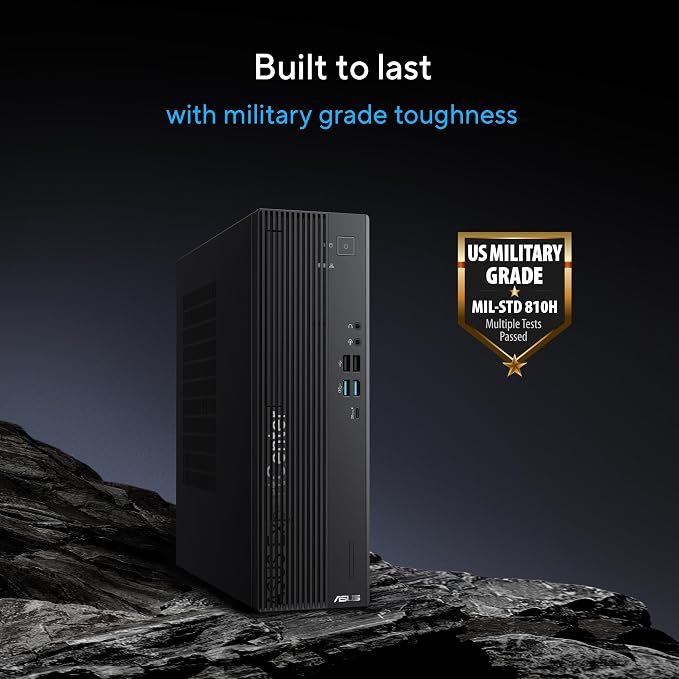 ASUS ExpertCenter D701 Desktop, Intel Core i7, 16GB DDR5 RAM, 512GB SSD, Windows 11 Pro, Bundled Wired Keyboard and Mouse, D701SER-XS703 - Image 9