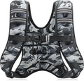 ZELUS Weighted Vest, 6lb/8lb/12lb/16lb/20lb/25lb/30lb Weight Vest by ZELUS