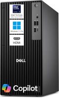 Dell Pro Tower QCT1250 Business Desktop Computer, Intel 14-Core Ultra 5 up to 5.0GHz, 2026 Copilot AI, 16GB DDR5 RAM, 512GB PCIe SSD, 4K Dual Monitor Support, HDMI, Windows 11 Pro by Dell