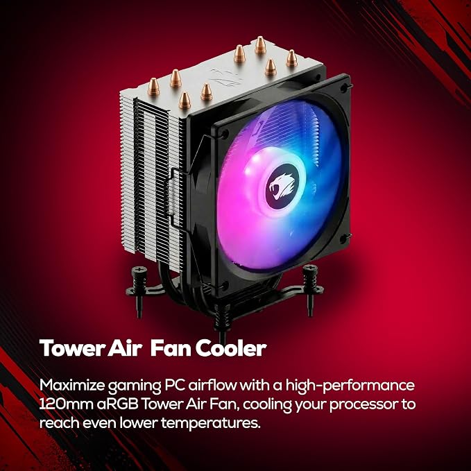 iBUYPOWER Element SE Gaming PC Desktop Computer AMD Ryzen 5 8400F CPU, NVIDIA GeForce RTX 3050 6GB GPU, 16GB DDR5 RAM, 1TB NVMe SSD, Windows 11 Home, Gamer Keyboard and Mouse - ESA5N3501 - Image 9