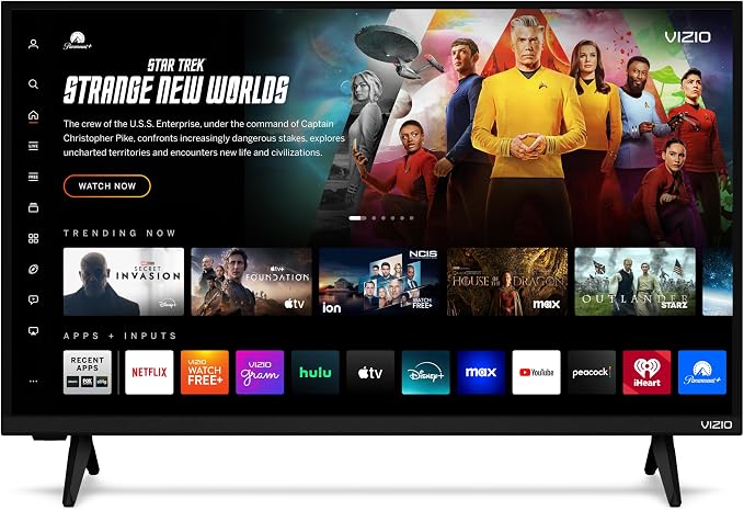 VIZIO 40-inch Full HD 1080p Smart TV with DTS Virtual: X, Alexa Compatibility, Chromecast Built-in, Bluetooth Headphone Capable (Renewed) by Amazon+Renewed