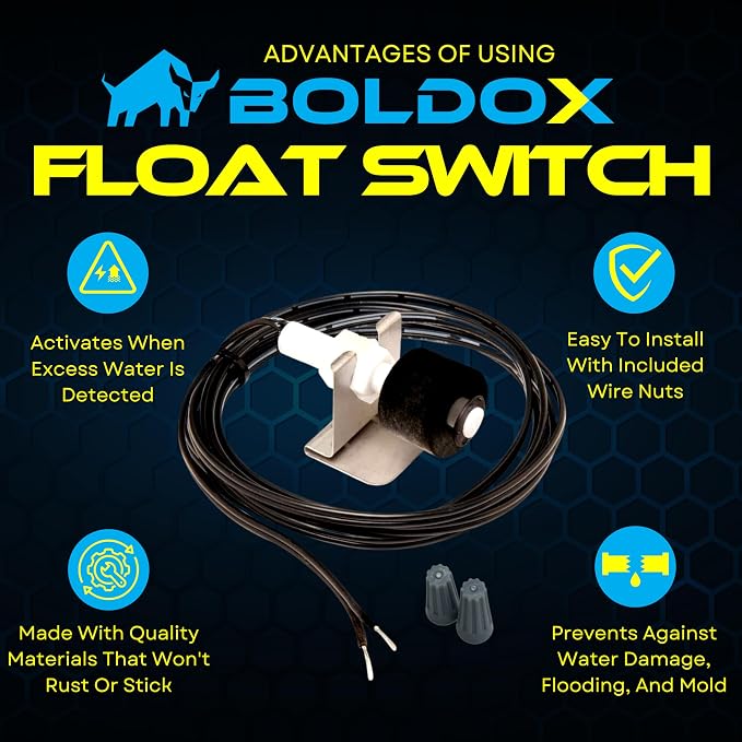 AC Pan Float Switch Wire Nuts Included - Image 3