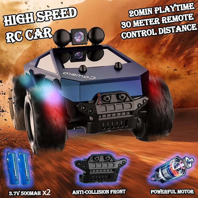 1:28 Scale FPV Monster Truck RC Cars - Image 3