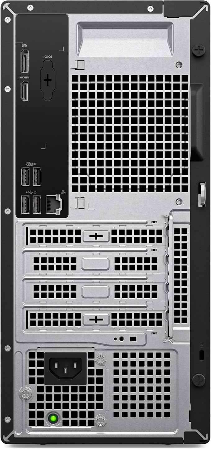 Dell Pro Tower Desktop PC 2026, Intel i3-14100, 16GB DDR5 RAM, 512GB SSD | Dual Monitor Support, WiFi 6, Bluetooth, HDMI, DisplayPort,Type-C, Windows 11 Pro, Carbon Black - Image 8