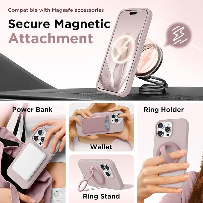 GolbinBox Magnetic for iPhone 16 Pro Max Case, Compatible - Image 4