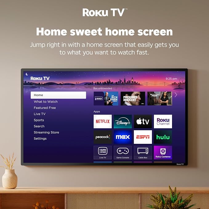Hisense 40-Inch Class A4 Series FHD 1080p Smart Roku TV with Alexa Compatibility (40A4NR) - Dolby Audio, Slim Bezel Design, Google Assistant - Image 12