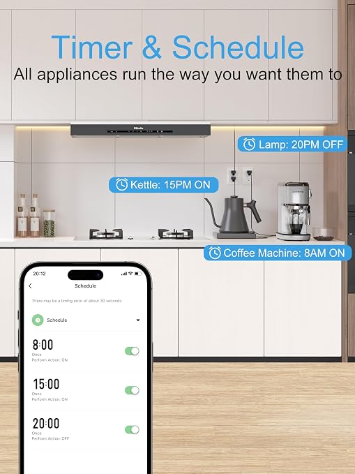 EIGHTREE Smart Plug 15A, Smart Plugs that Compatible - Image 4