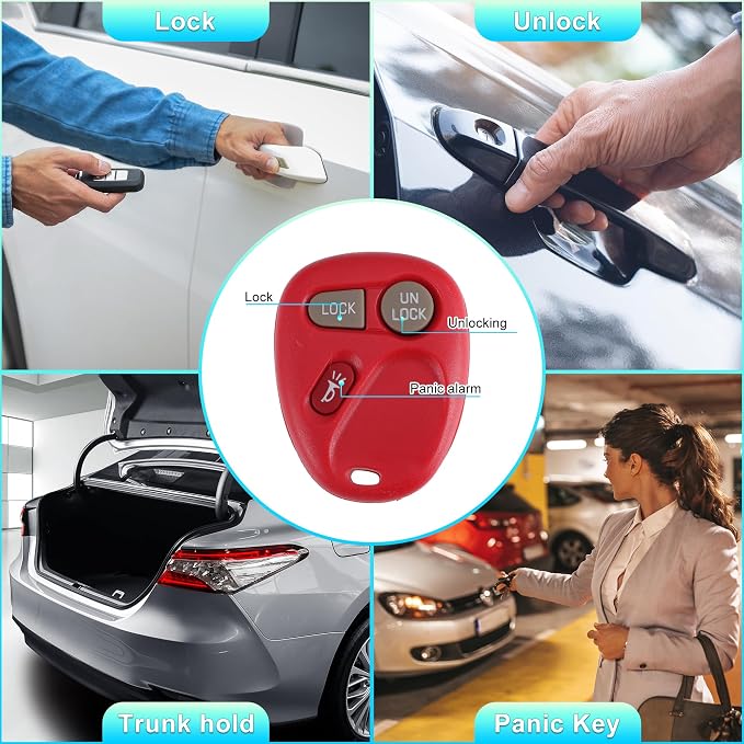 X AUTOHAUX 315MHz KOBLEAR1XT Replacement Keyless Entry Remote Key Fob - Image 3