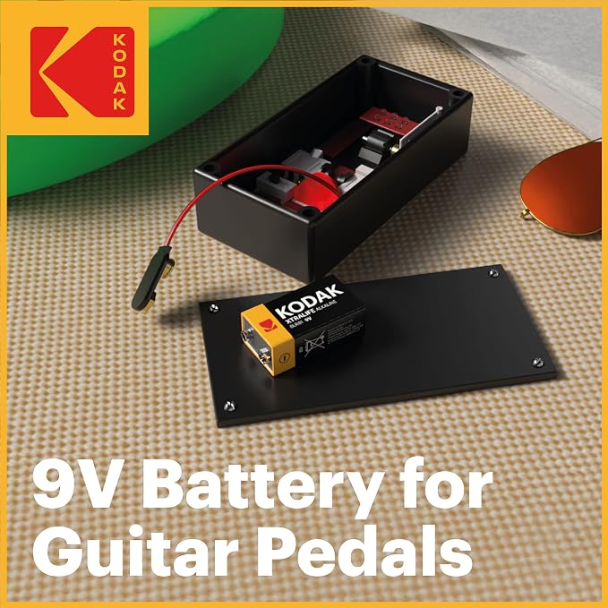 KODAK 9V Alkaline Batteries 9 Volt High-Performance Battery Pack, 10-Year Shelf - Image 5