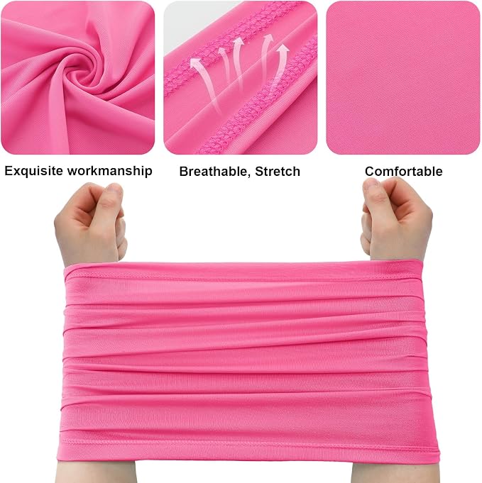 Geyoga 6 Pieces Summer UV Protection Cooling Neck Gaiter Face Clothing Neck - Image 4