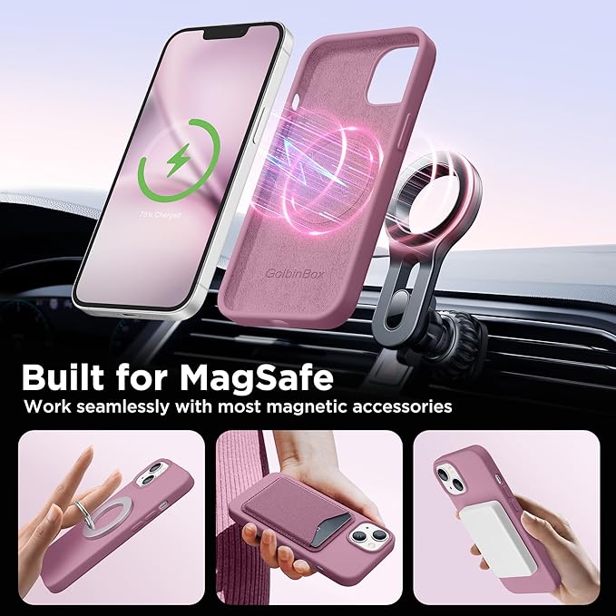 GolbinBox Magnetic for iPhone 13 Case & iPhone 14 Case, Compatible - Image 4