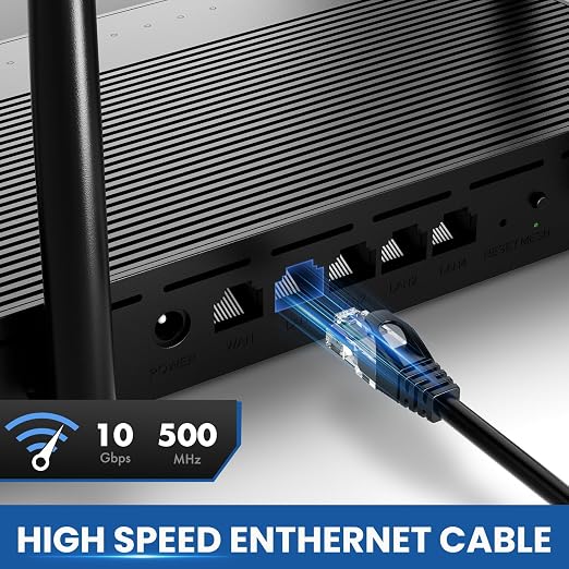 Ultra Clarity Cables Cat6 Ethernet Cable, 6 Feet LAN, utp Cat 6, Network Cord - Image 2