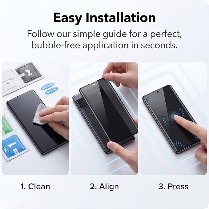 2 Pack Privacy Screen Protector - Image 8