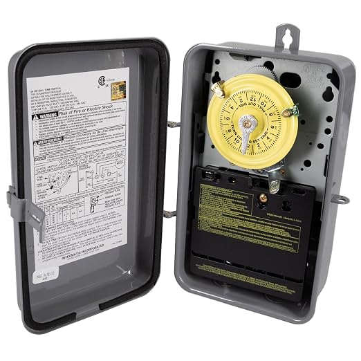 Intermatic T101R 24-Hour Mechanical Timer Switch - 120V SPST - Image 5