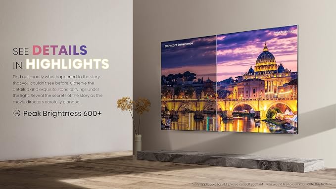 Hisense ULED 4K Premium 65U6H Quantum Dot QLED Series 65-Inch Smart Google TV, Dolby Vision Atmos, Voice Remote, Compatible with Alexa (2022 Model) Black - Image 9