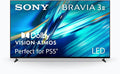 Sony 85 Inch BRAVIA 3 II LED 4K HDR Smart Google TV with Gemini K-85XR30M2 | XR Processor with AI Technology, Dolby Vision/Atmos, 120Hz Refresh Rate, 4K movie credits included, 4xHDMI 2.1, PS5 Features by Unknown