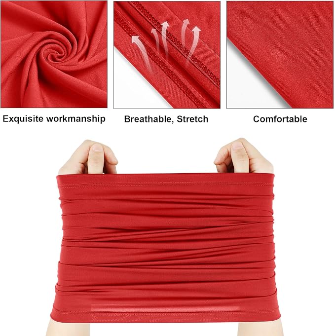Geyoga 6 Pieces Summer UV Protection Cooling Neck Gaiter Face Clothing Neck - Image 7