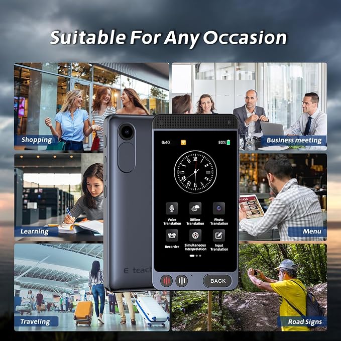 Language Translator Device, 142 Languages AI Translator - Image 7