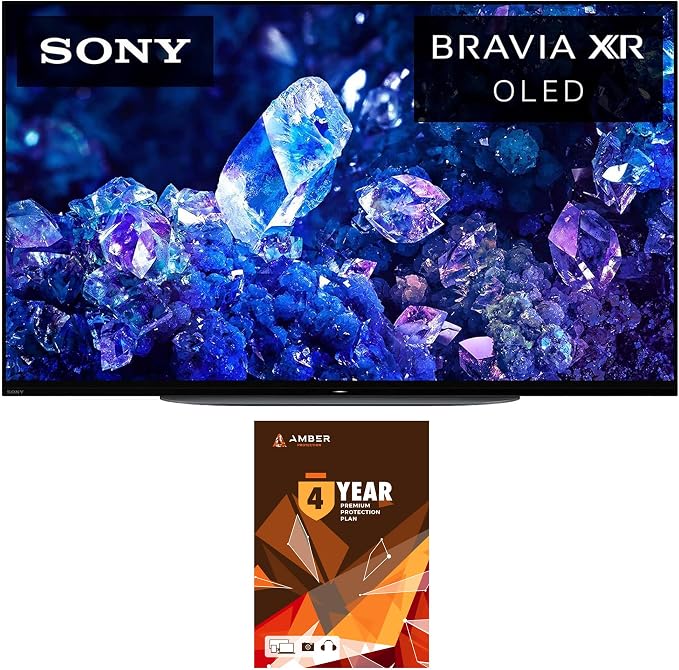 Sony XR42A90K 42 Inch 4K Bravia XR OLED High Definition Resolution Smart TV with 4 Year Amber Protection Plan (2022) by Unknown