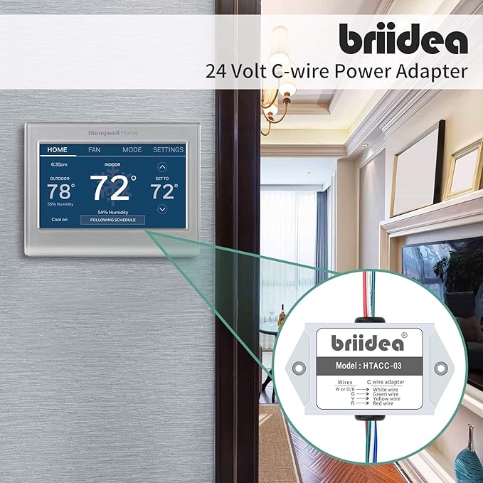 Briidea C-wire Power Adapter, Use - Image 5