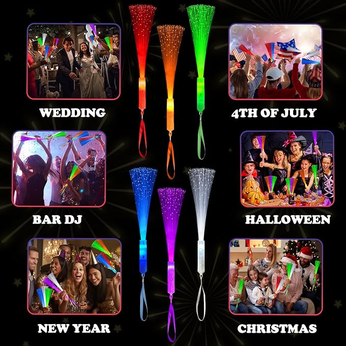 Glow in Dark Party Favors Supplies Toys Accessories - Image 6