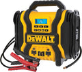 DEWALT DXAEPS14 2000 Peak Battery Amp 12V Automotive Battery Booster Jump Starter/Power Station with 120 PSI Compressor, 500W AC Power Inverter, and 15W USBa & 25W USB Ports by DEWALT